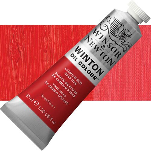 Winsor And Newton 1414095 Winton, Oil Color, 37ml, Cadmium Red Hue; Winton oils represent a series of moderately priced colors replacing some of the more costly traditional pigments with excellent modern alternatives; The end result is an exceptional yet value driven range of carefully selected colors, including genuine cadmiums and cobalts; Dimensions 1.02