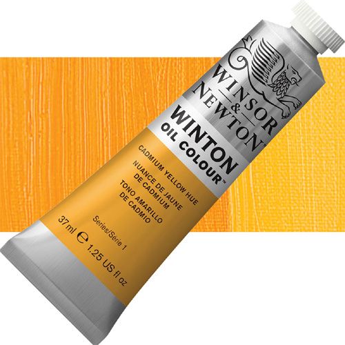 Winsor And Newton 1414109 Winton, Oil Color, 37ml, Cadmium Yellow Hue; Winton oils represent a series of moderately priced colors replacing some of the more costly traditional pigments with excellent modern alternatives; The end result is an exceptional yet value driven range of carefully selected colors, including genuine cadmiums and cobalts; Dimensions 1.02