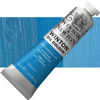 Winsor And Newton 1414138 Winton, Oil Color, 37ml, Cerulean Blue Hue; Winton oils represent a series of moderately priced colors replacing some of the more costly traditional pigments with excellent modern alternatives; The end result is an exceptional yet value driven range of carefully selected colors, including genuine cadmiums and cobalts; UPC 094376711400 (WINSORANDNEWTON1414138 WINSOR AND NEWTON 1414138 ALVIN OIL COLOR 37ml CERULEAN BLUE HUE) 