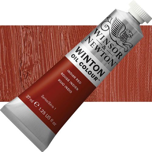 Winsor And Newton 1414317 Winton, Oil Color, 37ml, Indian Red; Winton oils represent a series of moderately priced colors replacing some of the more costly traditional pigments with excellent modern alternatives; The end result is an exceptional yet value driven range of carefully selected colors, including genuine cadmiums and cobalts; UPC 094376711486 (WINSORANDNEWTON1414317 WINSOR AND NEWTON 1414317 ALVIN OIL COLOR 37ml INDIAN RED)