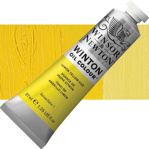 Winsor And Newton 1414346 Winton, Oil Color, 37ml, Lemon Yellow Hue; Winton oils represent a series of moderately priced colors replacing some of the more costly traditional pigments with excellent modern alternatives; The end result is an exceptional yet value driven range of carefully selected colors, including genuine cadmiums and cobalts; UPC 094376711516 (WINSORANDNEWTON1414346 WINSOR AND NEWTON 1414346 ALVIN OIL COLOR 37ml LEMON YELLOW HUE)