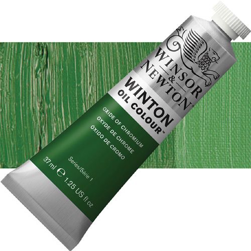 Winsor And Newton 1414459 Winton, Oil Color, 37ml, Oxide Of Chromium; Winton oils represent a series of moderately priced colors replacing some of the more costly traditional pigments with excellent modern alternatives; The end result is an exceptional yet value driven range of carefully selected colors, including genuine cadmiums and cobalts; UPC 094376711554 (WINSORANDNEWTON1414459 WINSOR AND NEWTON 1414459 ALVIN OIL COLOR 37ml OXIDE OF CHROMIUM)