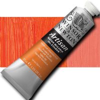 Winsor And Newton 1514090 Artisan, Water Mixable Oil Color, 37ml, Cadmium Orange Hue; Specifically developed to appear and work just like conventional oil color; The key difference between Artisan and conventional oils is its ability to thin and clean up with water; UPC 094376895926 (WINSORANDNEWTON1514090 WINSOR AND NEWTON 1514090 WATER MIXABLE OIL COLOR CADMIUM ORANGE HUE) 