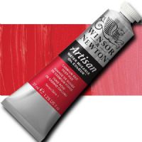 Winsor And Newton 1514098 Artisan, Water Mixable Oil Color, 37ml, Cadmium Red Deep Hue; Specifically developed to appear and work just like conventional oil color; The key difference between Artisan and conventional oils is its ability to thin and clean up with water; UPC 094376895971 (WINSORANDNEWTON1514098 WINSOR AND NEWTON 1514098 WATER MIXABLE OIL COLOR CADMIUM RED DEEP HUE) 