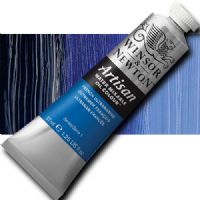 Winsor And Newton 1514263 Artisan, Water Mixable Oil Color, 37ml, French Ultramarine; Specifically developed to appear and work just like conventional oil color; The key difference between Artisan and conventional oils is its ability to thin and clean up with water; UPC 094376896060 (WINSORANDNEWTON1514263 WINSOR AND NEWTON 1514263 WATER MIXABLE OIL COLOR FRENCH ULTRAMARINE) 