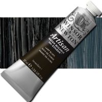 Winsor And Newton 1514337 Artisan, Water Mixable Oil Color, 37ml, Lamp Black; Specifically developed to appear and work just like conventional oil color; The key difference between Artisan and conventional oils is its ability to thin and clean up with water; UPC 094376896237 (WINSORANDNEWTON1514337 WINSOR AND NEWTON 1514337 WATER MIXABLE OIL COLOR LAMP BLACK) 