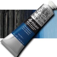 Winsor And Newton 1514538 Artisan, Water Mixable Oil Color, 37ml, Prussian Blue; Specifically developed to appear and work just like conventional oil color; The key difference between Artisan and conventional oils is its ability to thin and clean up with water; UPC 094376896084 (WINSORANDNEWTON1514538 WINSOR AND NEWTON 1514538 WATER MIXABLE OIL COLOR PRUSSIAN BLUE) 