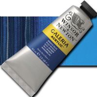 Winsor And Newton 2120706 Galeria Acrylic Color, 60ml, Winsor Blue; A high quality acrylic which delivers professional results at an affordable price; All colors offer excellent brilliance of color, strong brush stroke retention, clean color mixing, and high permanence; UPC 094376914092 (WINSORANDNEWTON2120706 WINSOR AND NEWTON 2120706 ALVIN ACRYLIC 60ml WINSOR BLUE) 