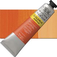 Winsor And Newton 2136090 Galeria, Acrylic Color 200ml Cadmium Orange Hue; A high quality acrylic which delivers professional results at an affordable price; All colors offer excellent brilliance of color, strong brush stroke retention, clean color mixing, and high permanence; Smooth, free-flowing consistency for ease of use and mixing, while maintaining body and retaining brush marks; UPC 094376940442 (WINSORANDNEWTON2136090 WINSOR AND NEWTON 2136090 200ml ACRYLIC CADMIUM ORANGE HUE) 