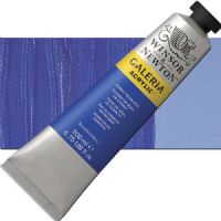 Winsor And Newton 2136179 Galeria, Acrylic Color 200ml Cobalt Blue Hue; A high quality acrylic which delivers professional results at an affordable price; All colors offer excellent brilliance of color, strong brush stroke retention, clean color mixing, and high permanence; Smooth, free-flowing consistency for ease of use and mixing, while maintaining body and retaining brush marks; UPC 094376940510 (WINSORANDNEWTON2136179 WINSOR AND NEWTON 2136179 200ml ACRYLIC COBALT BLUE HUE) 