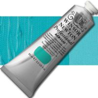 Winsor And Newton Artists' 2320191 Acrylic Color, 60ml, Cobalt Turquoise Light; Unrivalled brilliant color due to a revolutionary transparent binder, single, highest quality pigments, and high pigment strength; No color shift from wet to dry; Longer working time; Offers good levels of opacity and covering power; Satin finish with variable sheen; Smooth, thick, short, buttery consistency with no stringiness; UPC 094376990607 (WINSOR AND NEWTON ALVIN ACRYLIC 2320191 60ml COBALT TURQUOISE LIGHT) 