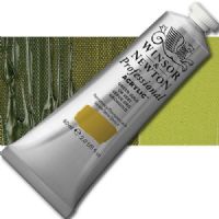 Winsor And Newton Artists' 2320294 Acrylic Color, 60ml, Green Gold; Unrivalled brilliant color due to a revolutionary transparent binder, single, highest quality pigments, and high pigment strength; No color shift from wet to dry; Longer working time; Offers good levels of opacity and covering power; Satin finish with variable sheen; Smooth, thick, short, buttery consistency with no stringiness; UPC 094376990614 (WINSOR AND NEWTON ALVIN ACRYLIC 2320294 60ml GREEN GOLD) 