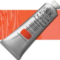 Winsor And Newton Artists' 2320519 Acrylic Color, 60ml, Pyrrole Orange; Unrivalled brilliant color due to a revolutionary transparent binder, single, highest quality pigments, and high pigment strength; No color shift from wet to dry; Longer working time; Offers good levels of opacity and covering power; Satin finish with variable sheen; Smooth, thick, short, buttery consistency with no stringiness; UPC 094376990683 (WINSOR AND NEWTON ALVIN ACRYLIC 2320519 60ml PYRROLE ORANGE) 