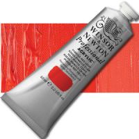 Winsor And Newton Artists' 2320536 Acrylic Color, 60ml, Pyrrole Red Light; Unrivalled brilliant color due to a revolutionary transparent binder, single, highest quality pigments, and high pigment strength; No color shift from wet to dry; Longer working time; Offers good levels of opacity and covering power; Satin finish with variable sheen; Smooth, thick, short, buttery consistency with no stringiness; EAN 5012572011488 (WINSOR AND NEWTON ALVIN ACRYLIC 2320536 60ml PYRROLE RED LIGHT) 