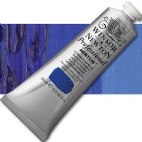 Winsor And Newton 2320664 Artists', Acrylic Color, 60ml, Ultramarine; Unrivalled brilliant color due to a revolutionary transparent binder, single, highest quality pigments, and high pigment strength; No color shift from wet to dry; Longer working time; Offers good levels of opacity and covering power; Satin finish with variable sheen; EAN 5012572011617 (WINSOR AND NEWTON ALVIN 2320664 ACRYLIC 60ml ULTRAMARINE) 