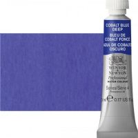Winsor & Newton 0102178 Artists' Watercolor 5ml Cobalt Blue; Made individually to the highest standards; Pans are often used by beginners because they can be less inhibiting and easier to control the strength of color; Tubes are more popular for those who use high volumes of color or stronger washes of color; Maximum color strength offers greater tinting possibilities; Dimensions 0.51" x 0.79" x 2.59"; Weight 0.03 lbs; EAN 50823666 (WINSORNEWTON0102178 WINSORNEWTON-0102178 WATERCOLOR) 