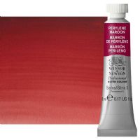 Winsor & Newton 0102507 Artists' Watercolor 5ml Perylene Maroon; Made individually to the highest standards; Pans are often used by beginners because they can be less inhibiting and easier to control the strength of color; Tubes are more popular for those who use high volumes of color or stronger washes of color; Maximum color offers greater tinting possibilities; Dimensions 0.51" x 0.79" x 2.56"; Weight 0.03 lbs; EAN 50694839 (WINSORNEWTON0102507 WINSORNEWTON-0102507 WATERCOLOR) 