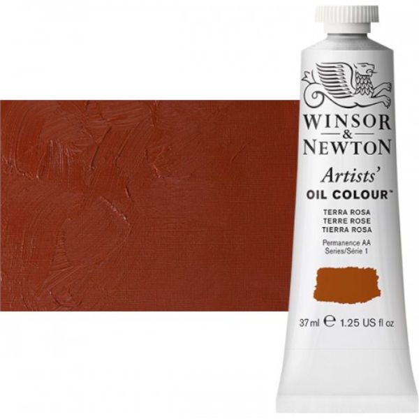 Winsor & Newton 1214635 Artists' Oil Color 37ml Terra Rosa; Unmatched for its purity, quality, and reliability; Every color is individually formulated to enhance each pigment's natural characteristics and ensure stability of colour; Dimensions 1.02