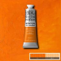 Winsor & Newton 1414089 Winton Oil Color 37ml Cadmium Orange; Winton oils represent a series of moderately priced colors replacing some of the more costly traditional pigments with excellent modern alternatives; The end result is an exceptional yet value driven range of carefully selected colors, including genuine cadmiums and cobalts; Dimensions 1.02" x 1.57" x 4.17"; Weight 0.2 lbs; UPC 094376711288 (WINSORNEWTON1414089 WINSORNEWTON-1414089 WINTON/1414089 PAINTING) 