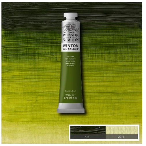 Winsor & Newton 1437599 Winton Oil Color 200ml Sap Green; Winton oils represent a series of moderately priced colors replacing some of the more costly traditional pigments with excellent modern alternatives; The end result is an exceptional yet value driven range of carefully selected colors, including genuine cadmiums and cobalts; Shipping Weight 0.62 lb; Shipping Dimensions 1.57 x 2.44 x 8.46 in; UPC 094376910797 (WINSORNEWTON1437599 WINSORNEWTON-1437599 WINTON/1437599 PAINTING)
