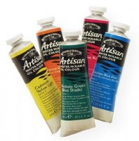 Winsor & Newton 1514113 Artisan Water Mixable Oil Color 37ml Cadmium Yellow Light; Specifically developed to appear and work just like conventional oil color; The key difference between Artisan and conventional oils is its ability to thin and clean up with water; UPC 094376895872 (WINSORNEWTON1514113 WINSORNEWTON-1514113 ARTISAN-1514113 PAINTING) 