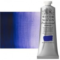 Winsor & Newton 2320672 Artists, Acrylic Color 60ml Ultramarine Violet; Unrivalled brilliant color due to a revolutionary transparent binder, single, highest quality pigments, and high pigment strength; No color shift from wet to dry; Longer working time; Smooth, thick, short, buttery consistency with no stringiness; Dimensions 1.13" x 1.88" x 4.63"; Weight 0.18 lbs; UPC 094376990713 (WINSONNEWTON2320672 WINSONNEWTON-2320672 PAINT) 