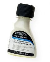 Winsor & Newton 3221759 Art Masking Fluid 75ml; A pigmented liquid composed of rubber latex and pigment, for masking areas of work needing protection when colour is applied in broad washes; Shipping Weight 0.24 lb; Shipping Dimensions 4.41 x 2.2 x 1.38 in; UPC 884955017333 (WINSORNEWTON3221759 WINSORNEWTON-3221759 ARTWORK) 