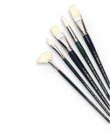 Winsor & Newton 5973714 Winton Bright Long Handle Brush #14; Best suited for oil, but also suitable for acrylic; Interlocked, stiff bristle for control of full-bodied color and durability; Fine quality and versatile; Long handle; Shipping Weight 0.14 lb; Shipping Dimensions 0.67 x 1.14 x 13.98 in; UPC 094376870244 (WINSORNEWTON5973714 WINSORNEWTON-5973714 WINTON-5973714 PAINTING) 