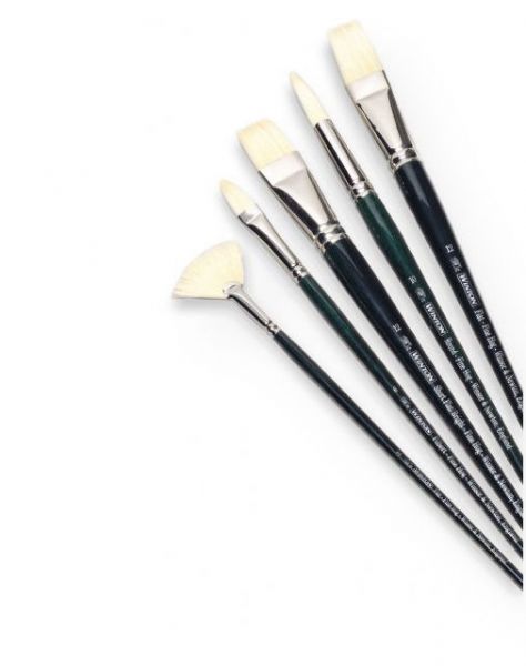 Winsor & Newton 5973714 Winton Bright Long Handle Brush #14; Best suited for oil, but also suitable for acrylic; Interlocked, stiff bristle for control of full-bodied color and durability; Fine quality and versatile; Long handle; Shipping Weight 0.14 lb; Shipping Dimensions 0.67 x 1.14 x 13.98 in; UPC 094376870244 (WINSORNEWTON5973714 WINSORNEWTON-5973714 WINTON-5973714 PAINTING)