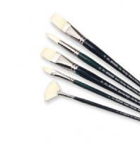 Winsor & Newton 5973718 Winton Bright Long Handle Brush #18; Best suited for oil, but also suitable for acrylic; Interlocked, stiff bristle for control of full-bodied color and durability; Fine quality and versatile; Long handle; Shipping Weight 0.17 lb; Shipping Dimensions 0.71 x 1.65 x 14.17 in; UPC 094376870268 (WINSORNEWTON5973718 WINSORNEWTON-5973718 WINTON/5973718 PAINTING) 