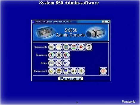Panasonic WJ-ASC860 Satellite software for System 850 (WJASC860 WJ ASC860 WJASC-860 WJA-SC860 WJAS-C860)