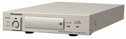 Panasonic WJ-MP204C Data Multiplex Unit, Four camera inputs and selection (WJ MP204C WJMP204C WJ-MP204 WJMP204 WJM-P204C WJM-P204 WJM P204C P240 MP204)