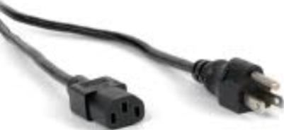 Williams Sound WLC 004 AC main power cord (U.S.); AC main power cord; 3-pin (grounded); US main power cord; Black Finish; Used with CHG 1012, CHG 1012 PRO, CHG 3512, CHG 3512 PRO, IC-2, WIR TX75 PRO, PPA T45 and PPA T45NET; Dimensions: 8.55