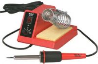 Weller WLC100 Solder Station; Variable power control (5~40W); 40W pencil iron and ST3 interchangeable tip; Replaceable heating element; Cushioned foam grip; Safety guard iron holder; On/off switch with "power-on" indicator light (WLC-100 WLC 100) 