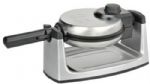 Kalorik WM 36377 Rotary Belgian Waffle Maker; Steady base; Easy storage; Rotary feature for ideal dough and sugar repartition, and even cooking; 1" thick belgian waffles; Brushed stainless steel housing; Removable aluminum tray; Non-stick coated plates; Makes 7" diameter waffles; Dimensions: 14.5 x 7.25 x 7; UPC 877340002861 (WM36377 WM 36377) 