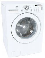 LG WM2077CW White Front Load Washer, Front Panel Design Look, Intelligent Electronic Controls, IEC 3.72 cu.ft. Capacity, More than 10.1kg Dry Linen Capacity, Dial-A-Cycle, Tray Dispenser, Adjustable End of Cycle Beeper, Child Lock, Self Diagnosis, Auto Balancing, Auto Sud Removal, Forced Drain System, 1000 RPM powerful spin for efficient water extraction (WM2077CW  WM-2077CW  WM 2077CW  WM-2077-CW) 