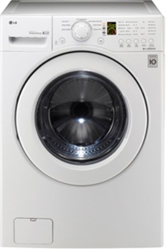 LG WM2140CW Front Load Washer with LED Display, 6Motion Technology, TrueBalance Anti Vibration System, Direct Drive Motor, Large 4.0 cu.ft. capacity, SpeedWash Cycle, Electronic Control Panel with LED Display, SenseClean System, LoDecibel Quiet Operation, SmartDiagnosis (WM2140CW WM-2140CW WM2140-CW WM-2140-CW WM 2140CW WM2140 CW)