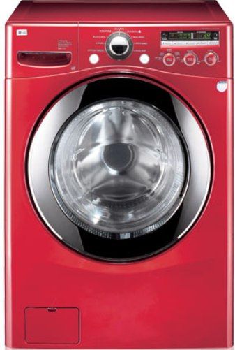 LG WM2301HR Front Load Washer, Wild Cherry Red, 4.2 cu.ft. Ultra Capacity with NeveRust Stainless Steel Drum (IEC), Direct Drive Motor for the Ultimate in Durability and Reliability, 10 TilTub for Easy Reach into the Rear of the Drum, 1200 RPM Powerful Spin for Efficient Water Extraction, SenseClean System for Intelligent Fabric Care, UPC 048231010283 (WM-2301HR WM 2301HR WM2301H WM2301)