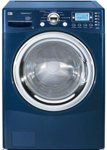 LG WM2688HNMA TROMM Front Load Washer, Navy Blue, 4.2 cu.ft. Ultra Capacity with NeveRust Stainless Steel Drum (IEC), Direct Drive Motor for the Ultimate in Durability and Reliability, 10 TilTub for Easy Reach into the Rear of the Drum, Alternative to WM2688HNM (WM-2688HNMA WM2688HN WM2688H WM2688)