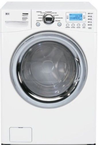 LG WM2688HWMA SteamWasher Front Load Washer, White, 4.2 cu.ft. Ultra Capacity with NeveRust Stainless Steel Drum (IEC), Direct Drive Motor for the Ultimate in Durability and Reliability, 10 TilTub for Easy Reach into the Rear of the Drum, UPC 048231009515, Alternative to WM2688HWM (WM-2688HWMA WM2688HW WM2688H WM2688)