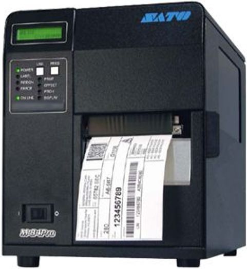 Sato WM8430031 model M84Pro Thermal Label Printer, Label Print Recommended Use, 8 in/s Maximum Mono Print Speed, 305 dpi Maximum Print Resolution, 4.10