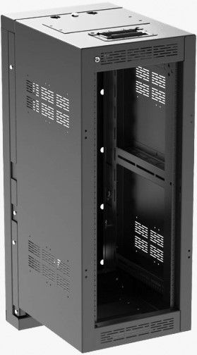 Atlas Sound WMA16-19-HR 16RU WMA Series Half Rack, Wall Mount, Patent Pending Fold Forward Design, Designed Specifically to Accommodate Half Rack Width Components, 16-Gauge CRS Construction, Finished in Black Electrostatic Powder Coat, Adapter Available for Vertical Mounting of Full Rack Width Components, UPC 612079190331 (WMA1619HR WMA16-19HR WMA1619-HR)