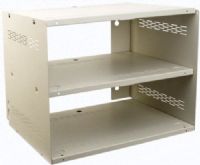 Atlas Sound WME150-592 Wall Mount Shelf/Enclosure System, Neutral White; Assembles Quickly with Hand Tools; Locking Front Door; Versatile Enclosure for Securing Electronic Equipment; Ideal for use in utility closets and anywhere space is at a premium; Six piece set is shipped flat and can be easily assembled with common tools; UPC 612079176229 (WME150592 WME150 592 WME-150-592 WME 150-592) 