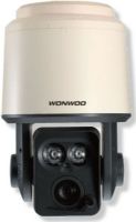 Wonwoo WMK-H208 Twin Motorized Infrared Rugged Pan Tilt Zoom Camera Network, and HD-SDI Hybrid 2MP x20 Zoom; 0.333" 2MP Panasonic CMOS sensor; 1080p 30fps to 25fps, 720p 60fps to 50fps, and 720p 30fps to 25fps; Network, and HD Serial Digital Interface; Composite Video Blanking Sync; Real-time true Wide Dynamic Range (WMKH20-8 WMKH2-08 W-MKH208 WONWOOWMKH20-8 WONWOOWMKH2-08 WONWOOW-MKH208) 