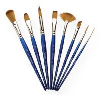 Winsor & Newton WN5301012 Cotman-Series 111 Round Short Handle Brush #12; Pure synthetic brushes with a unique blend of fibers feature excellent flow control, spring, and point; The wide variety of sizes and styles are suitable for all applications; Short blue polished handles are balanced and comfortable; Nickel plated ferrules prevent corrosion and allow deep cleaning; Shipping Weight 0.04 lb; UPC 094376863901 (WINSORNEWTONWN5301012 WINSORNEWTON-WN5301012 COTMAN-SERIES-111-WN5301012 PAINTING) 