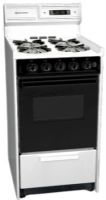 Summit WNM1307DK Gas Range with Electric Ignition, White, 20-Inch Capacity, Porcelain top, Porcelain oven, Porcelain oven and broiler door, Recessed oven door means less depth and protects adjacent cabinets, Removable top (WNM-1307DK WNM 1307DK WNM1307D WNM1307 WNM-1307) 