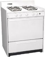 Brown WNM210-7FQ Freestanding 30" Gas Range with Electonic Ignition, White, 3.7 cu ft. Oven Capacity, Four 9000 BTU sealed burners for perfect heat control, 18000 BTU bake/broil burner, Interior light and four leveling legs, Porcelain top and a porcelain control panel, Scratch resistant porcelain enamel coating, Manual clean porcelain interior (WNM2107FQ WNM210 7FQ WNM-210-7FQ WNM 210-7FQ) 