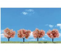 Woodland Scenics TR3593 4-Pack Flowering Trees; Ready made classic tree; No assembly required; Simply add texture to any landscape; Tree branches are bendable; 2" - 3"; 4-pack flowering trees; Shipping Weight 0.16 lb; Shipping Dimensions 5.25 x 9.75 x 2.75 in; UPC 724771035930 (WOODLANDSCENICSTR3593 WOODLANDSCENICS-TR3593 ARCHITECTURE) 