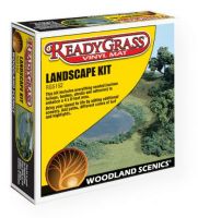Woodland Scenics WSRG5152 ReadyGrass Landscape Kit; This kit includes everything needed to enhance a 4' x 8' area; Bring layouts to life by adding additional scenery, paths, different colors of turf, and highlights in three easy steps; Shipping Weight 1.1 lb; Shipping Dimensions 8.63 x 8.25 x 2.63 in; UPC 724771051527 (WOODLANDSCENICSWSRG5152 WOODLANDSCENICS-WSRG5152 READYGRASS-WSRG5152 MODELING ARCHITECTURE) 