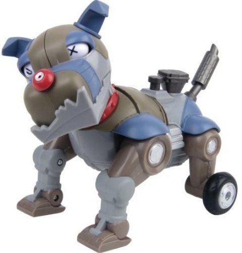 WowWee 1145 Mini Wrex the Dawg, WowWee Robotics Mini Wrex the Dawg toy, complete with wheels, spinning 